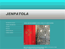 Tablet Screenshot of jenpatola.com